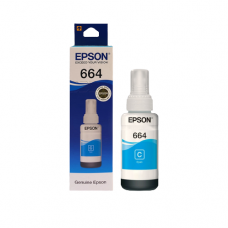 EPSON T664 Original Ink Bottle 70ml (CYAN)
